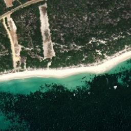 Satellite imagery of Mary Ann Point, AU