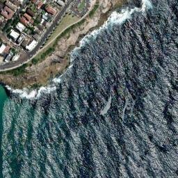 Satellite imagery of Magic Point, AU