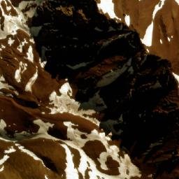 Satellite imagery of Cerro Colina, AR