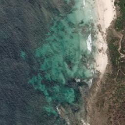 Satellite imagery of Cow Rock, AU