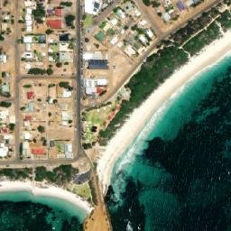 Satellite imagery of Mary Ann Point, AU