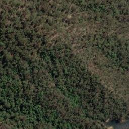 Satellite imagery of Popes Mountain, AU