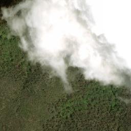Satellite imagery of Mount Danae, AU