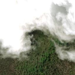 Satellite imagery of Mount Danae, AU