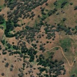Satellite imagery of Giants Dyke Mountain, AU
