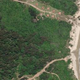 Satellite imagery of Punta de la Moza, UY