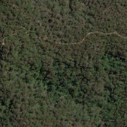 Satellite imagery of Mount Pippen, AU