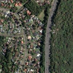Satellite imagery of Moon Point, AU
