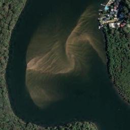 Satellite imagery of Moon Point, AU