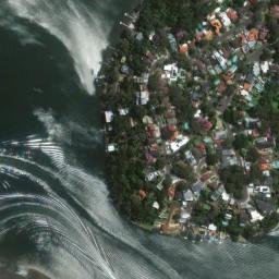 Satellite imagery of Bottle and Glass Head, AU