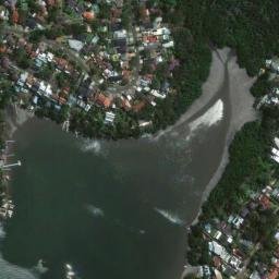 Satellite imagery of Bottle and Glass Head, AU