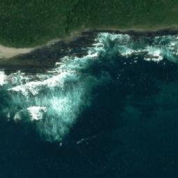 Satellite imagery of Blue Rocks, ZA