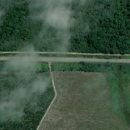 Satellite imagery of H.G. Fourcade's Witte Els Bosch homestead, ZA