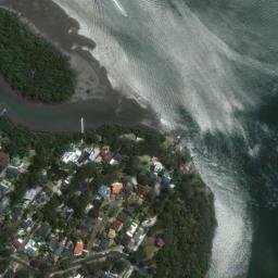 Satellite imagery of Jewfish Point, AU