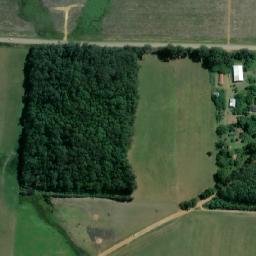 Satellite imagery of H.G. Fourcade's Witte Els Bosch homestead, ZA