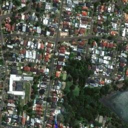 Satellite imagery of Bald Face Point, AU