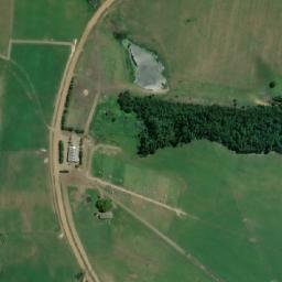 Satellite imagery of H.G. Fourcade's Witte Els Bosch homestead, ZA