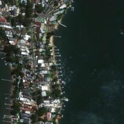 Satellite imagery of Bald Face Point, AU