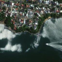 Satellite imagery of Bald Face Point, AU