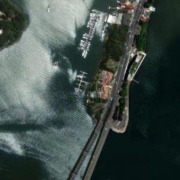 Satellite imagery of Tom Uglys Point, AU