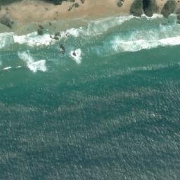 Satellite imagery of Cathedral Rock, ZA