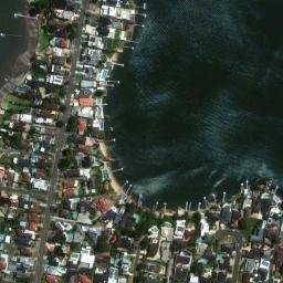 Satellite imagery of Bald Face Point, AU