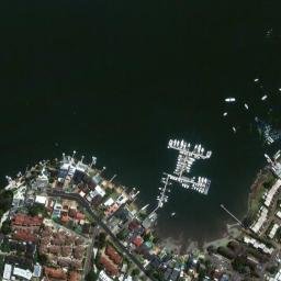 Satellite imagery of Bald Face Point, AU