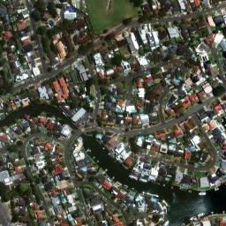 Satellite imagery of Sandy Point, AU