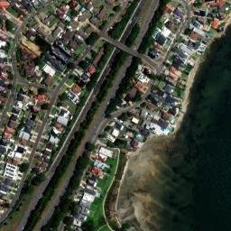 Satellite imagery of Pelican Point, AU