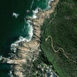 Satellite imagery of Sunset Rocks, ZA