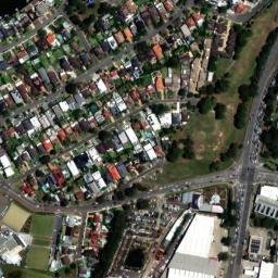 Satellite imagery of Sandy Point, AU