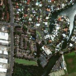 Satellite imagery of Sandy Point, AU
