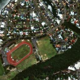 Satellite imagery of Sandy Point, AU