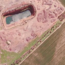 Satellite imagery of Poona Mine, AU