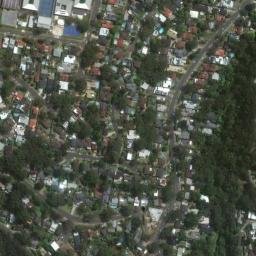 Satellite imagery of Lightning Point, AU