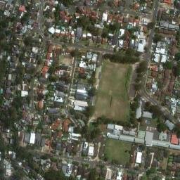 Satellite imagery of Lightning Point, AU