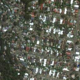 Satellite imagery of Lightning Point, AU