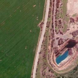 Satellite imagery of Wheal Hughes, AU