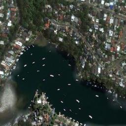Satellite imagery of Lightning Point, AU