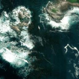 Satellite imagery of Duikereiland, ZA