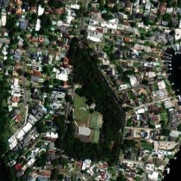 Satellite imagery of Cabbage Tree Point, AU