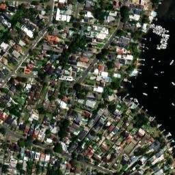 Satellite imagery of Cabbage Tree Point, AU