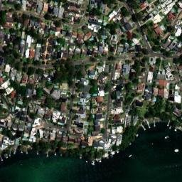 Satellite imagery of Cabbage Tree Point, AU