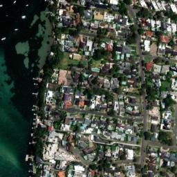 Satellite imagery of Cabbage Tree Point, AU