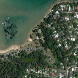 Satellite imagery of Pulpit Point, AU