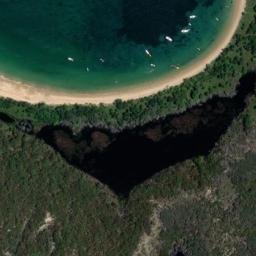 Satellite imagery of Port Hacking Point, AU
