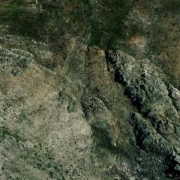 Satellite imagery of cairn, ZA