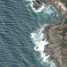 Satellite imagery of Freycinet Point, AU