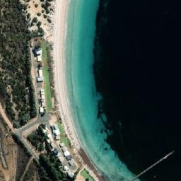 Satellite imagery of Cape Burr, AU