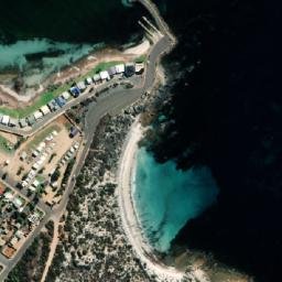 Satellite imagery of Cape Burr, AU